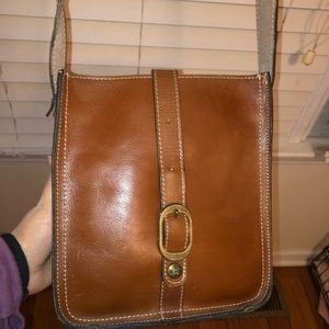 Italian Leather cross Body Bag
